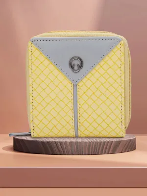 Caprese Arlisa Small Yellow Wallet