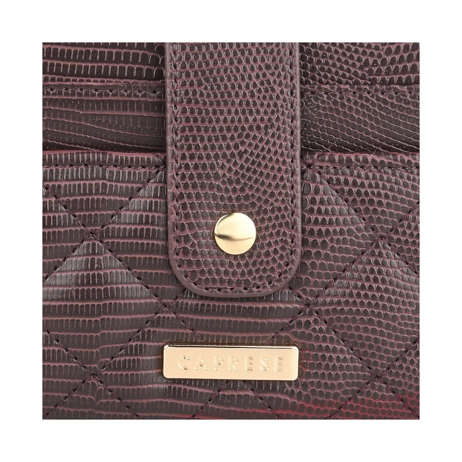 Caprese Athena Medium Plum Fold Wallet