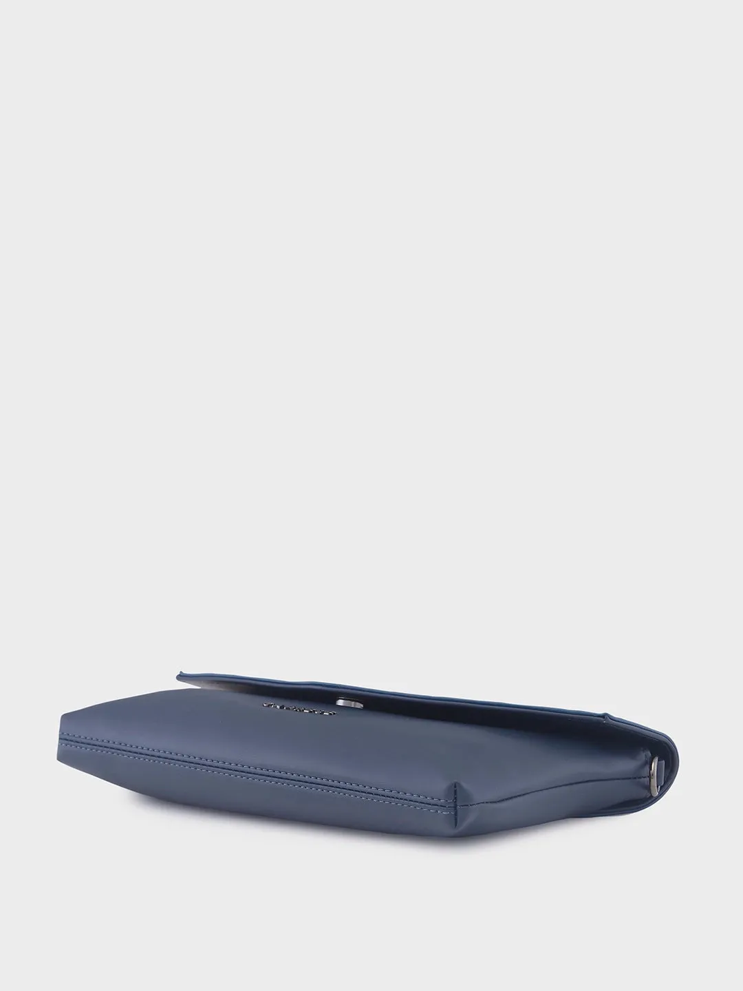 Caprese Ava Large Navy Clutch