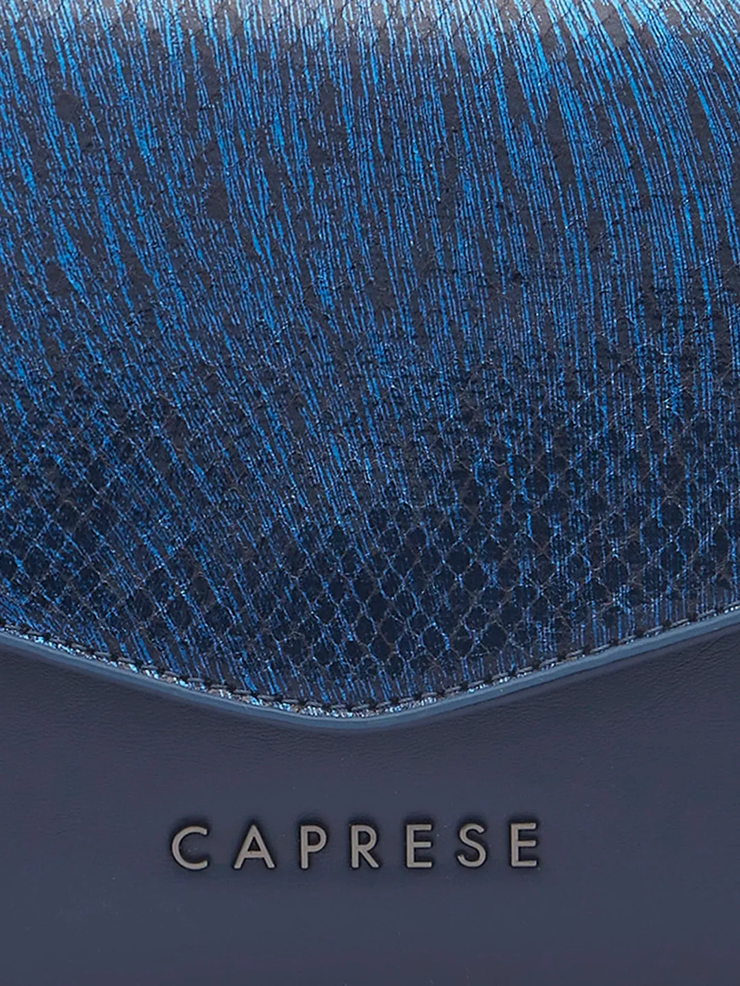 Caprese Ava Large Navy Clutch