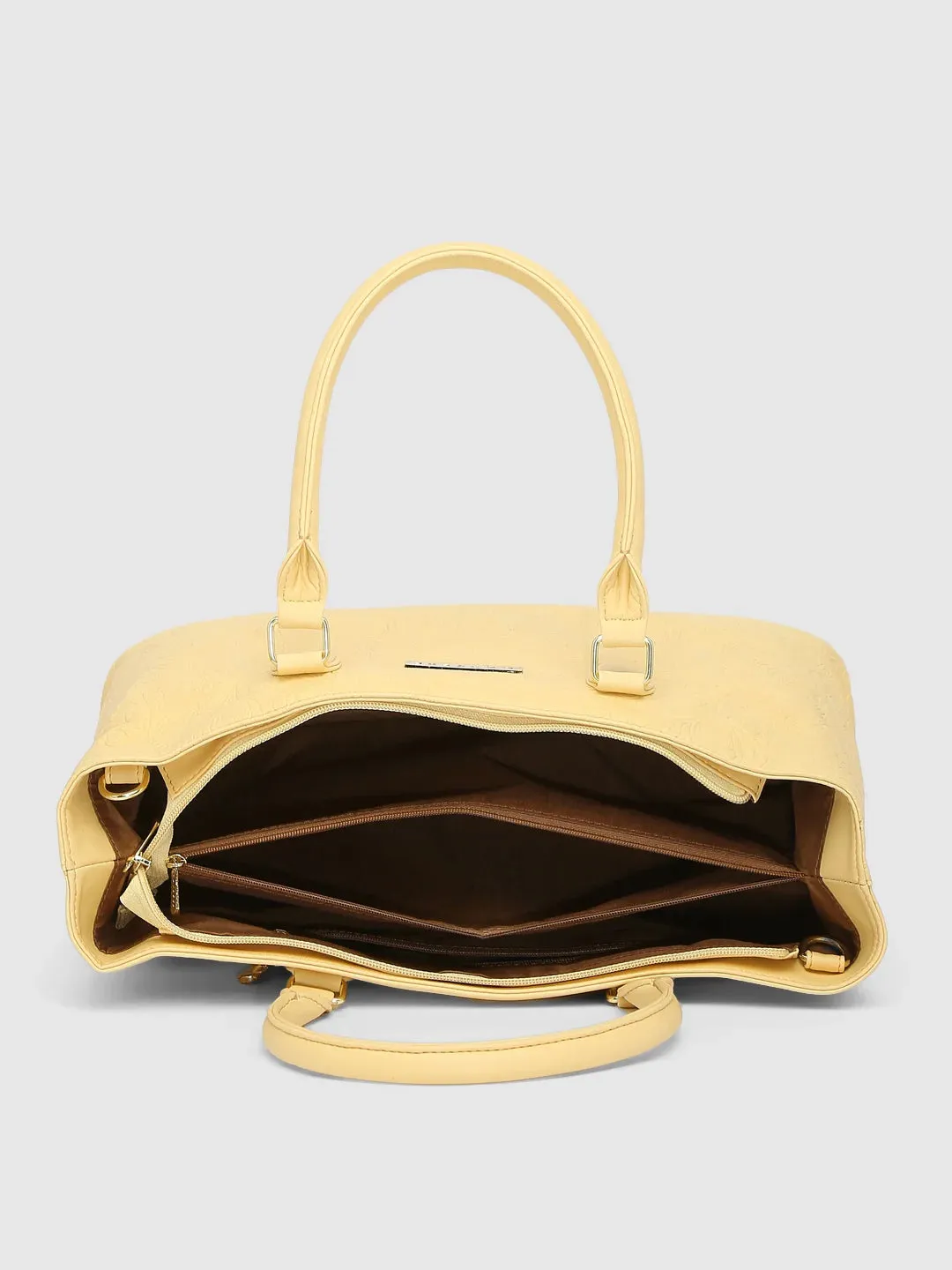 Caprese Avalon Medium Mellow Yellow Tote Bag
