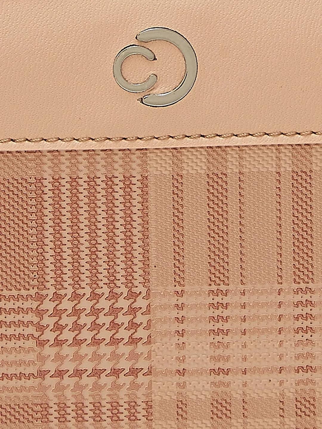 Caprese Avery Large Blush Zip Around Wallet