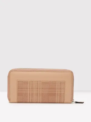 Caprese Avery Large Blush Zip Around Wallet