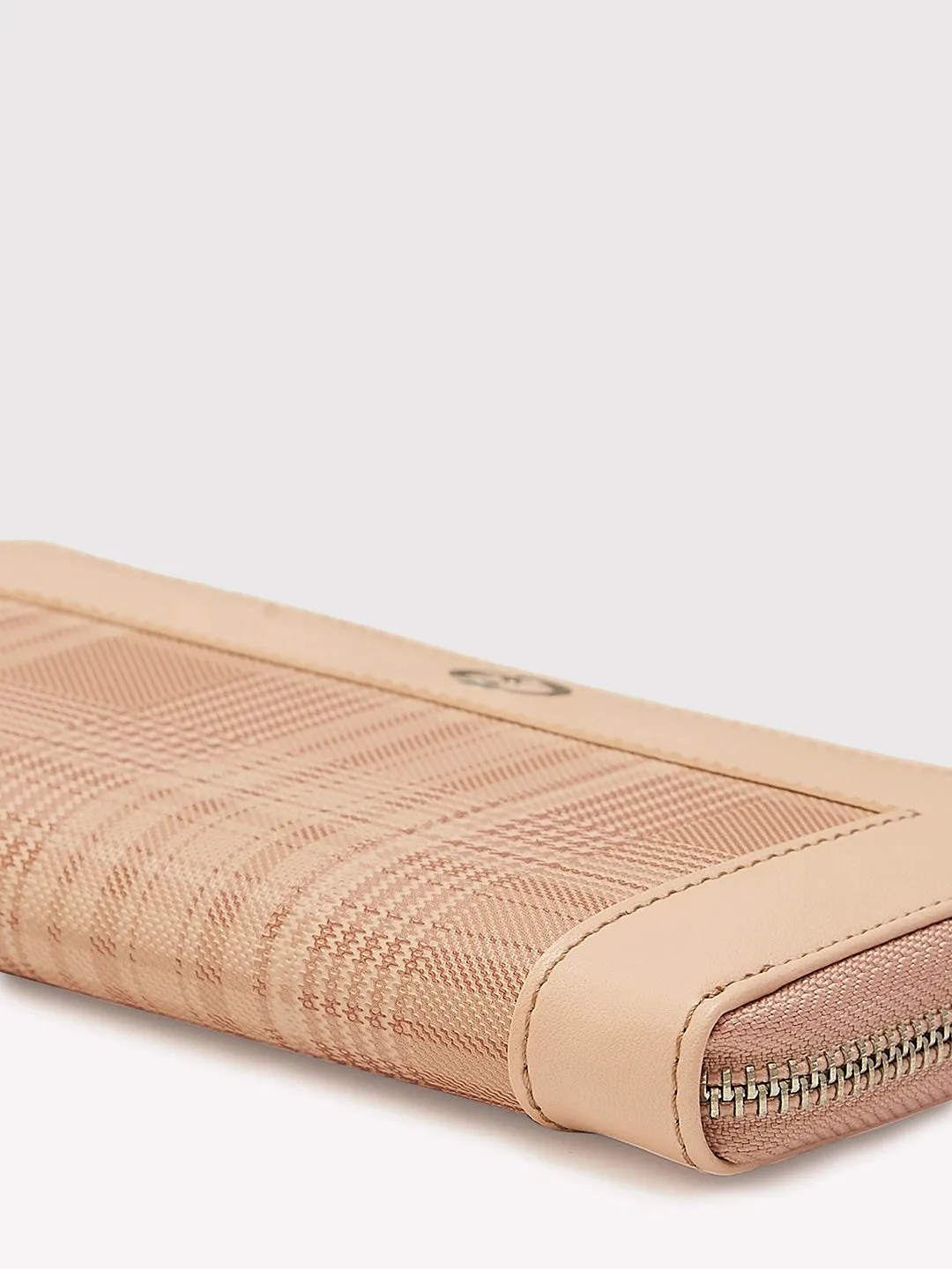 Caprese Avery Large Blush Zip Around Wallet