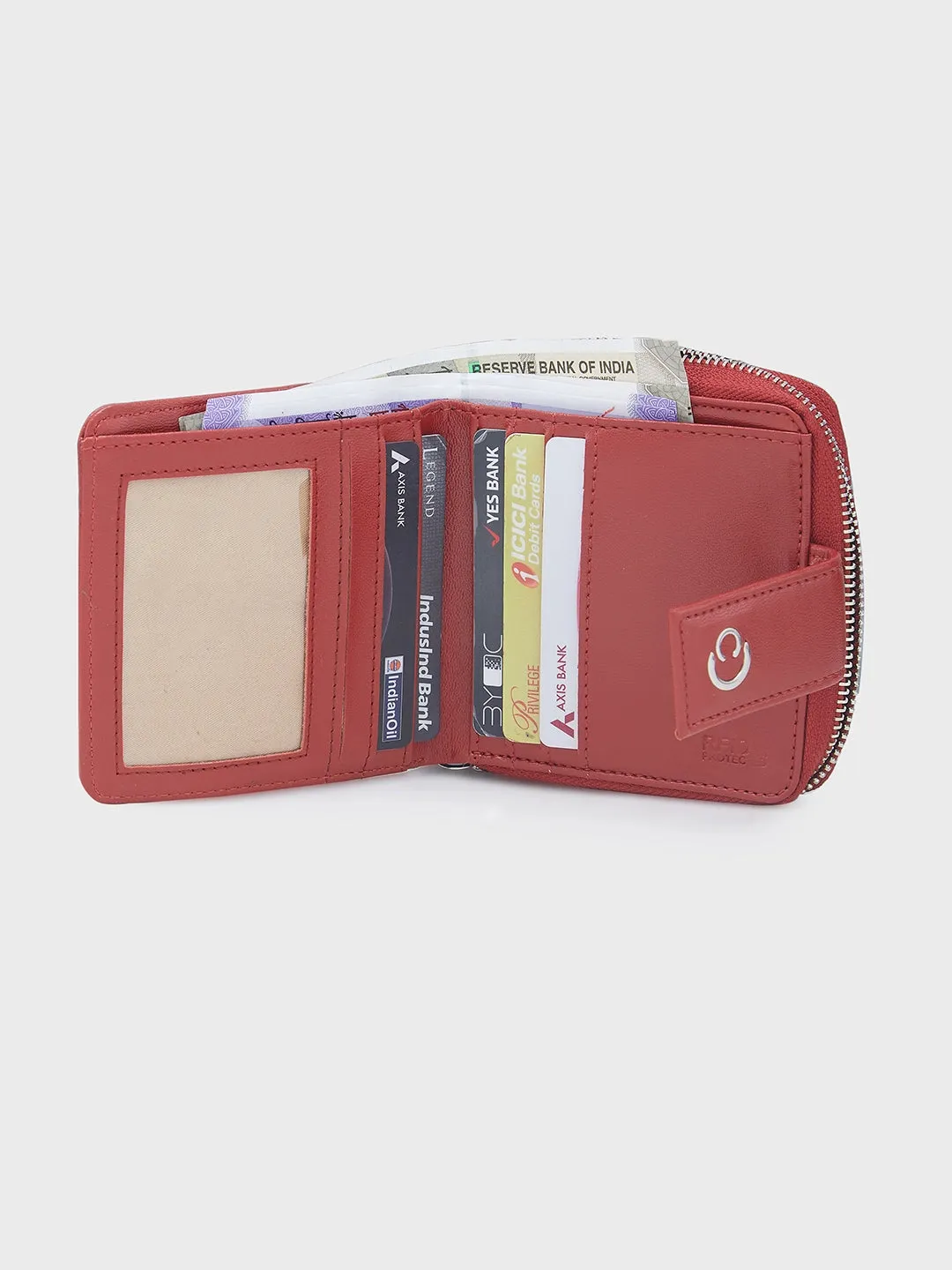 Caprese Avery Small Bordeaux Wallet
