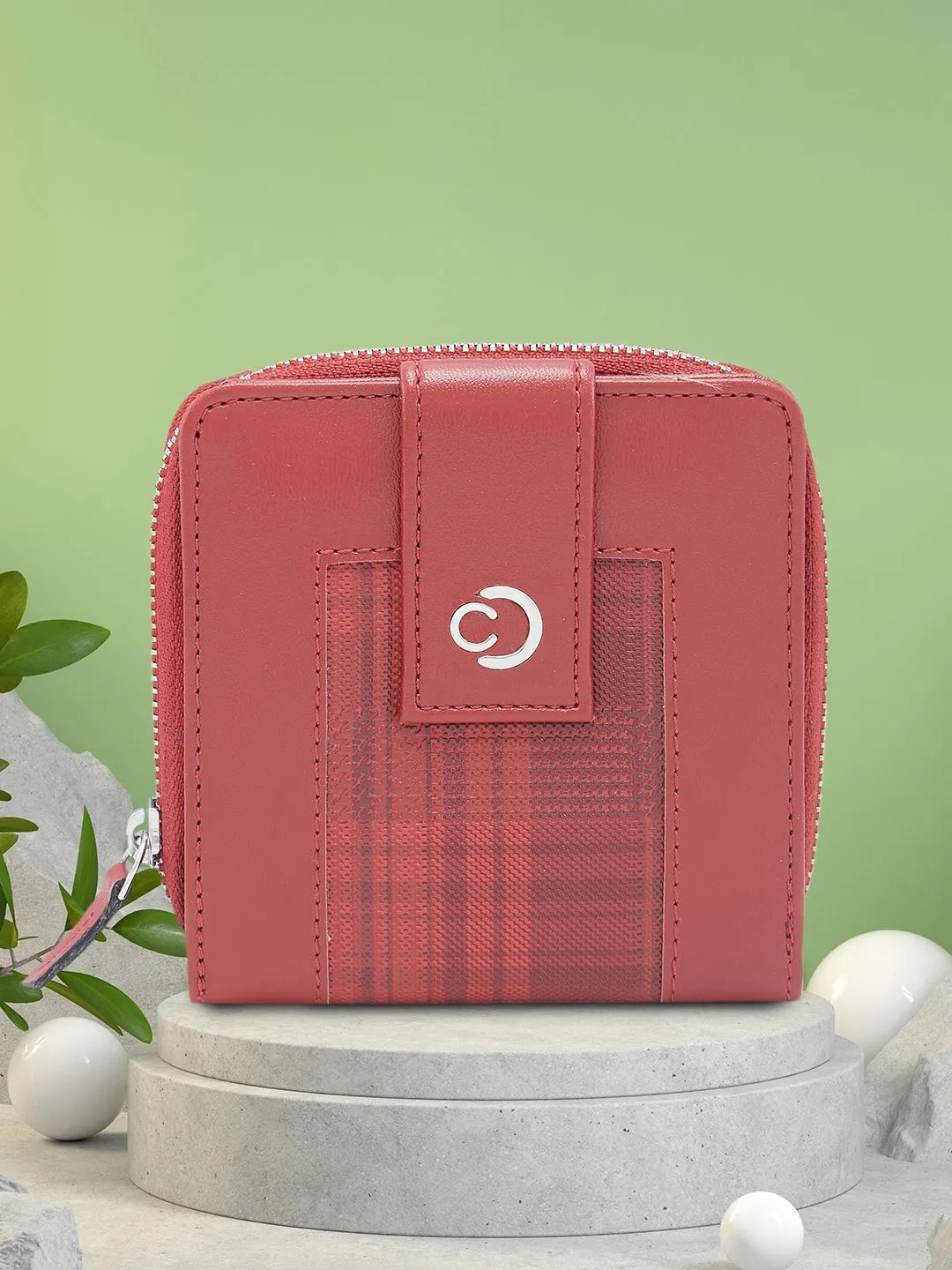 Caprese Avery Small Bordeaux Wallet
