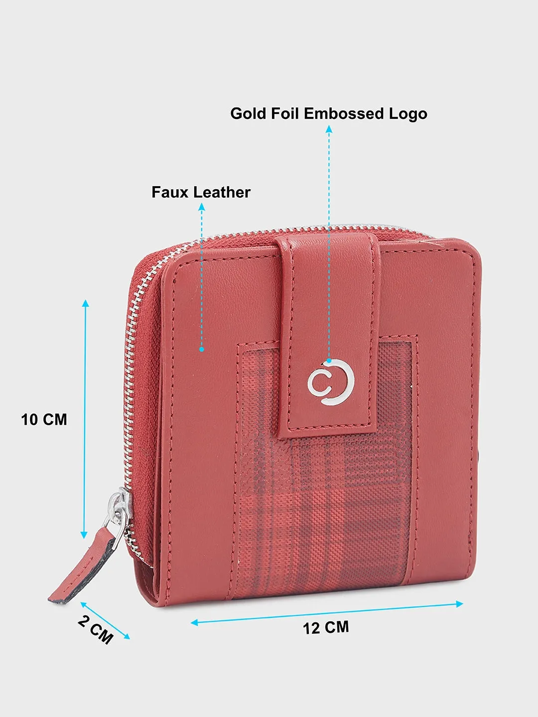Caprese Avery Small Bordeaux Wallet