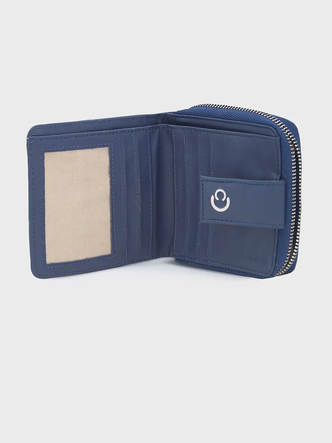Caprese Avery Small Navy Wallet