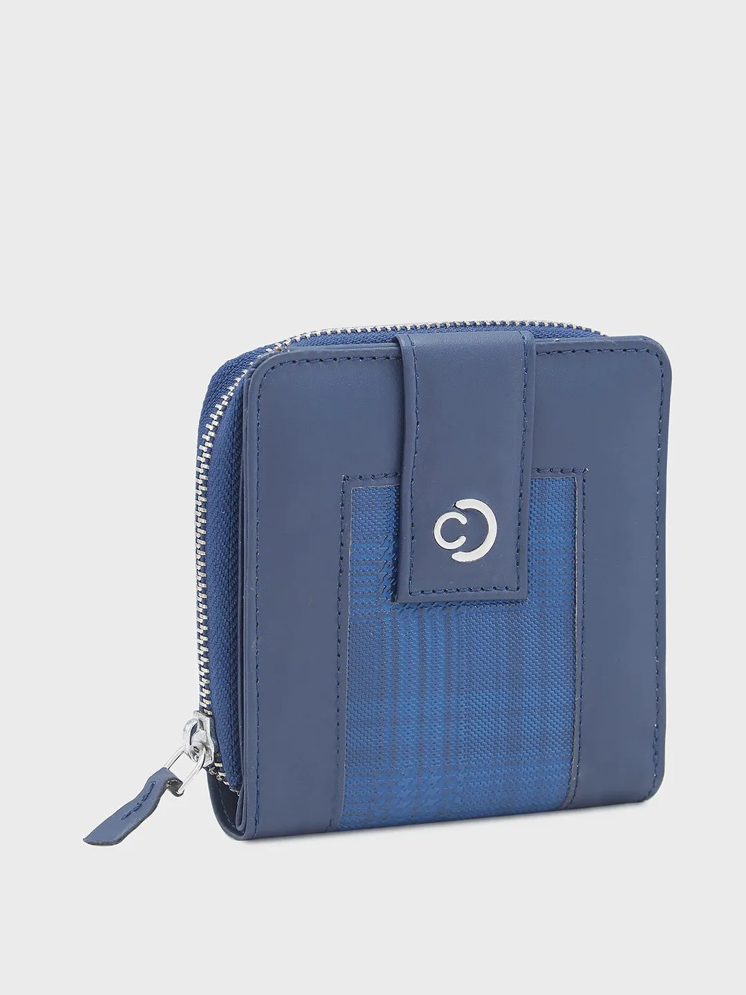 Caprese Avery Small Navy Wallet