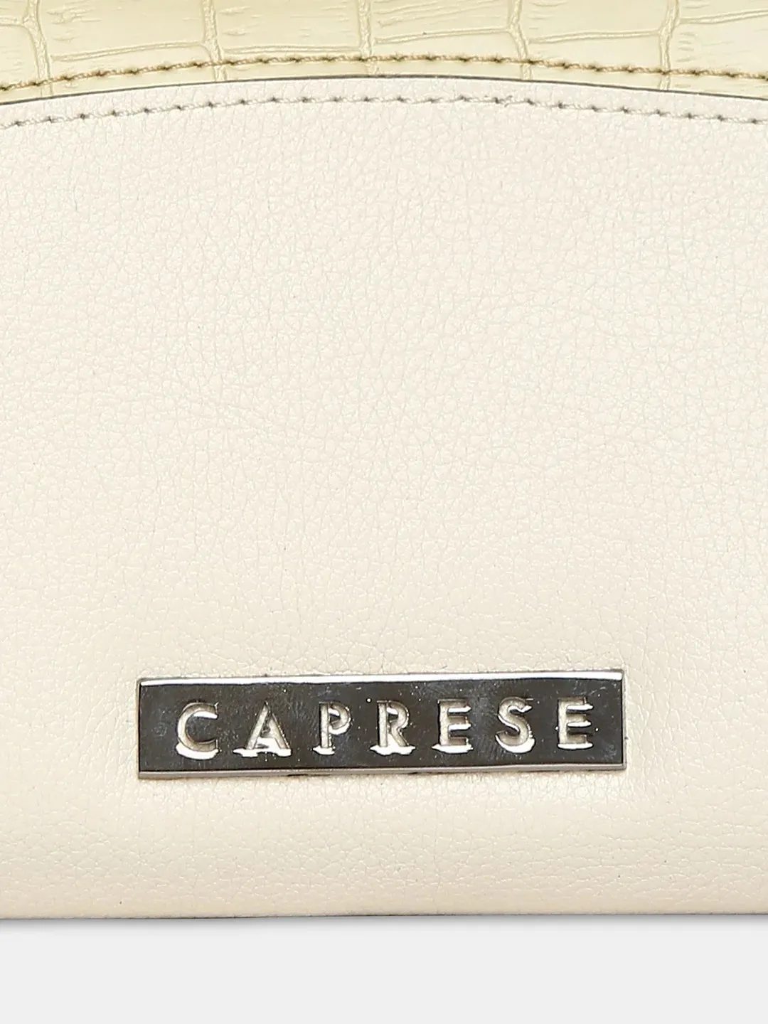 Caprese Dorrita Medium Beige Zip Around Wallet