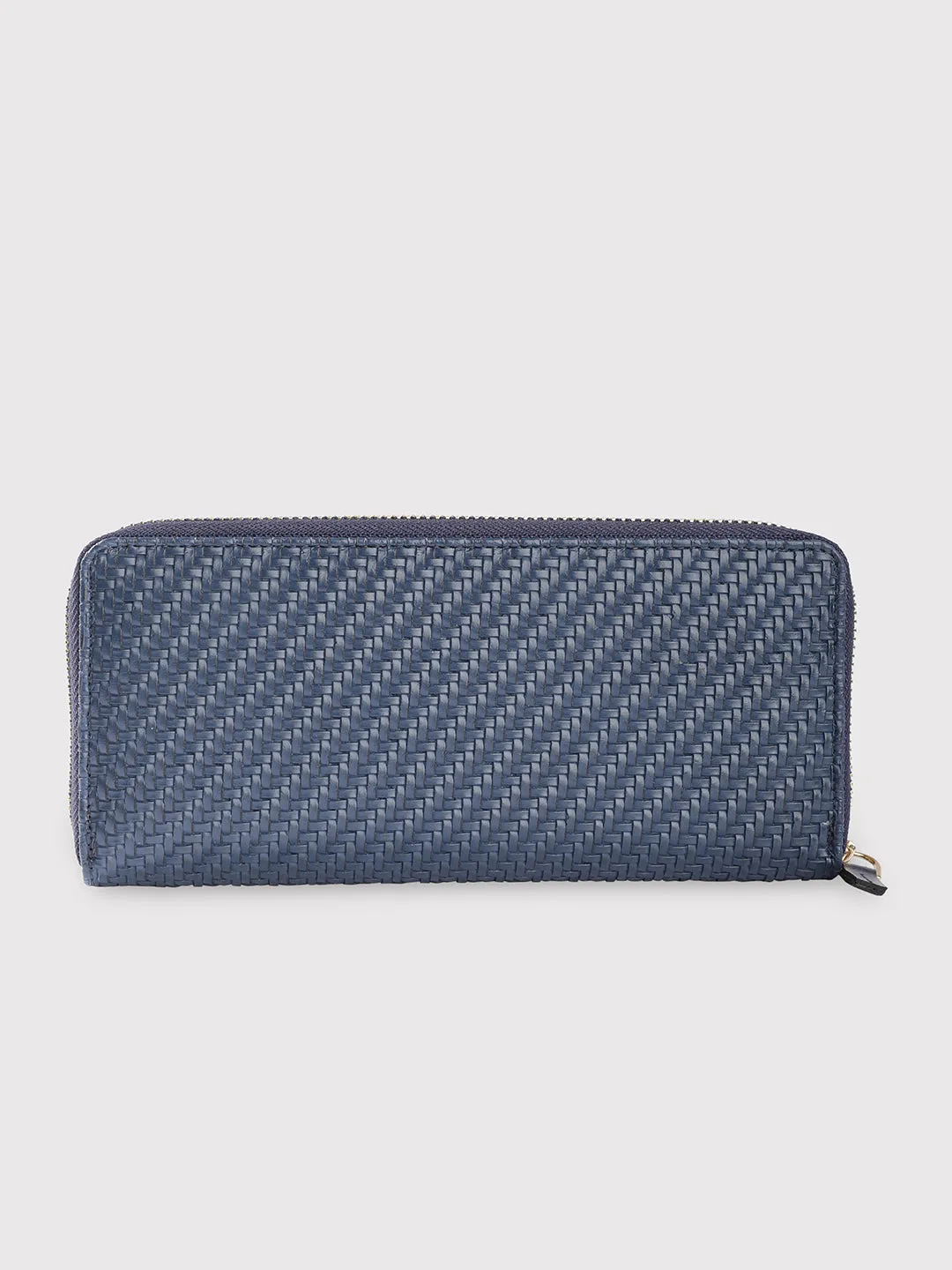 Caprese Emma Large Navy Zip Around Wallet