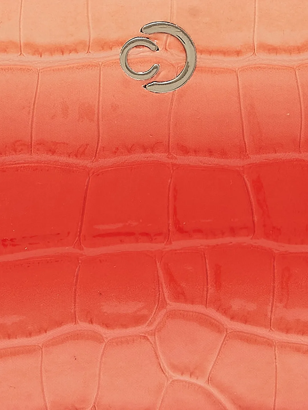 Caprese Eva Sling Large Coral Zip Around Wallet
