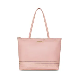 Caprese Evie Large Coral Tote Bag