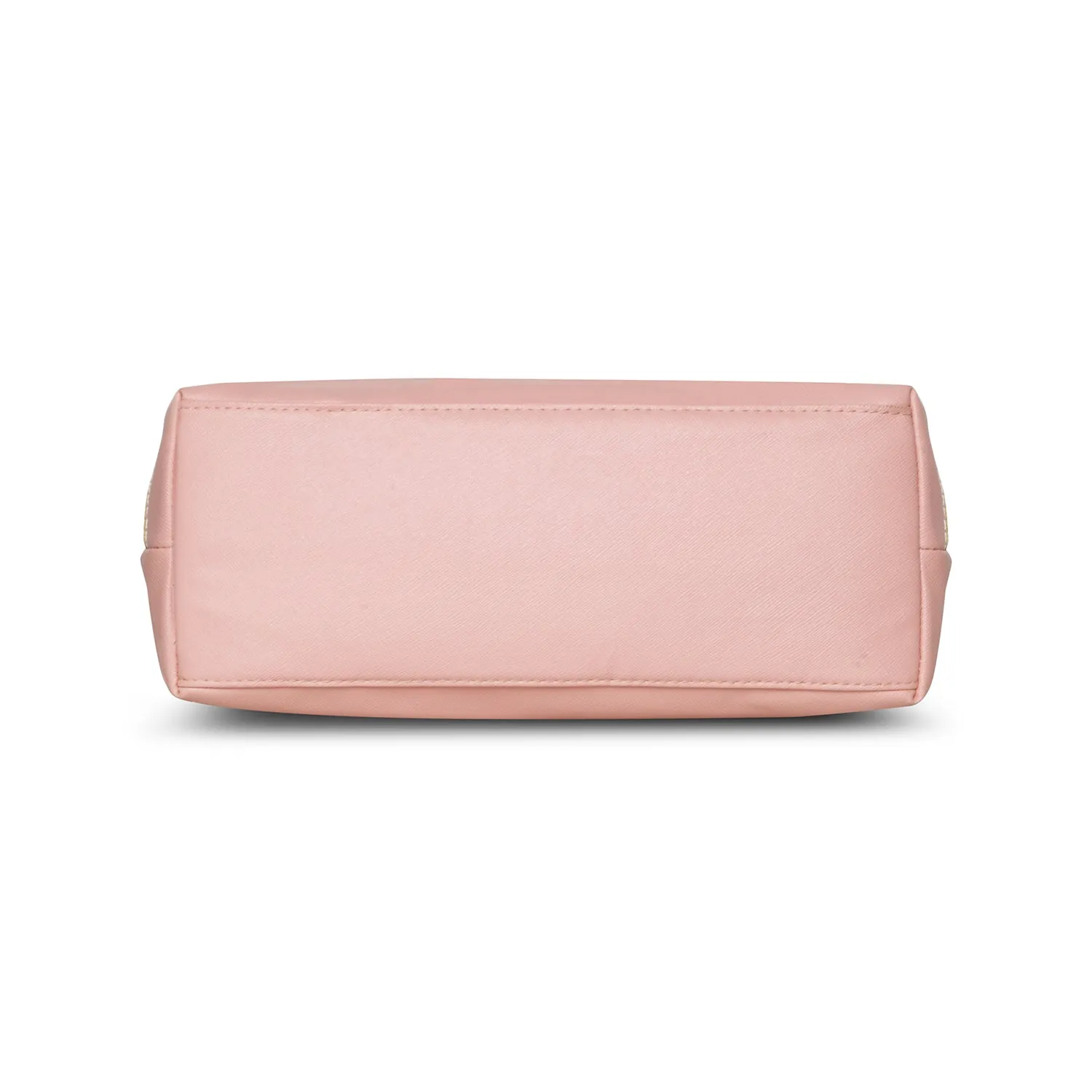 Caprese Evie Large Coral Tote Bag