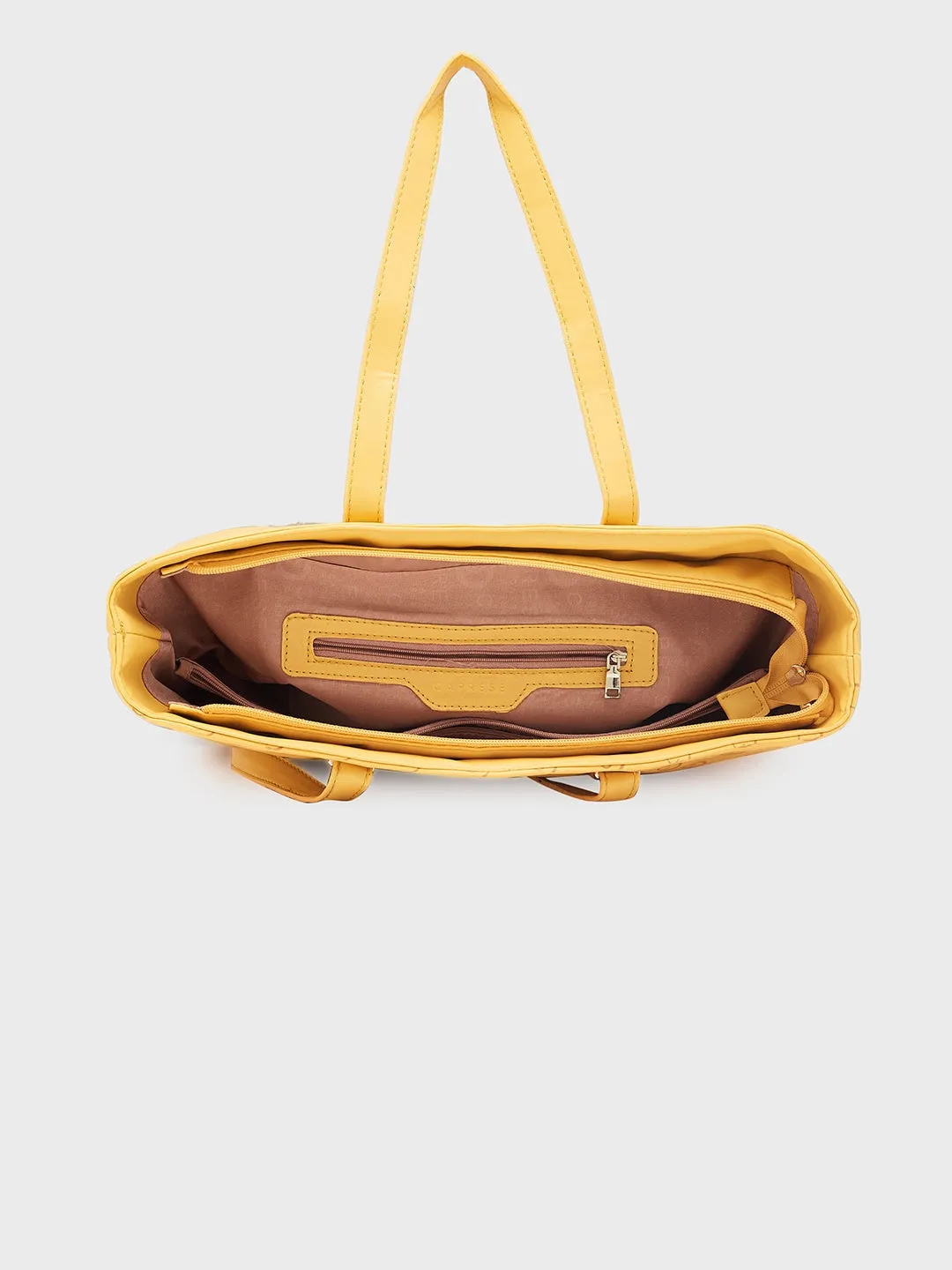 Caprese FREYA Large Yellow Tote Bag