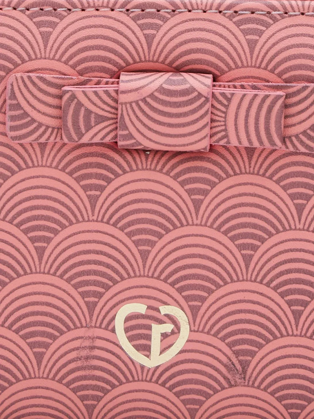 Caprese Greta Large Pink Zip Around Wallet