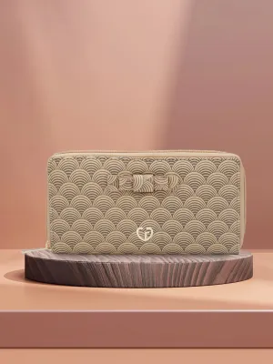 Caprese Greta Large Yellow Zip Around Wallet