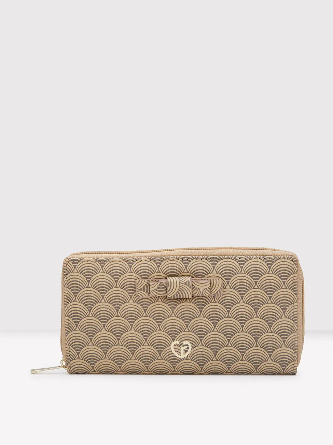 Caprese Greta Large Yellow Zip Around Wallet