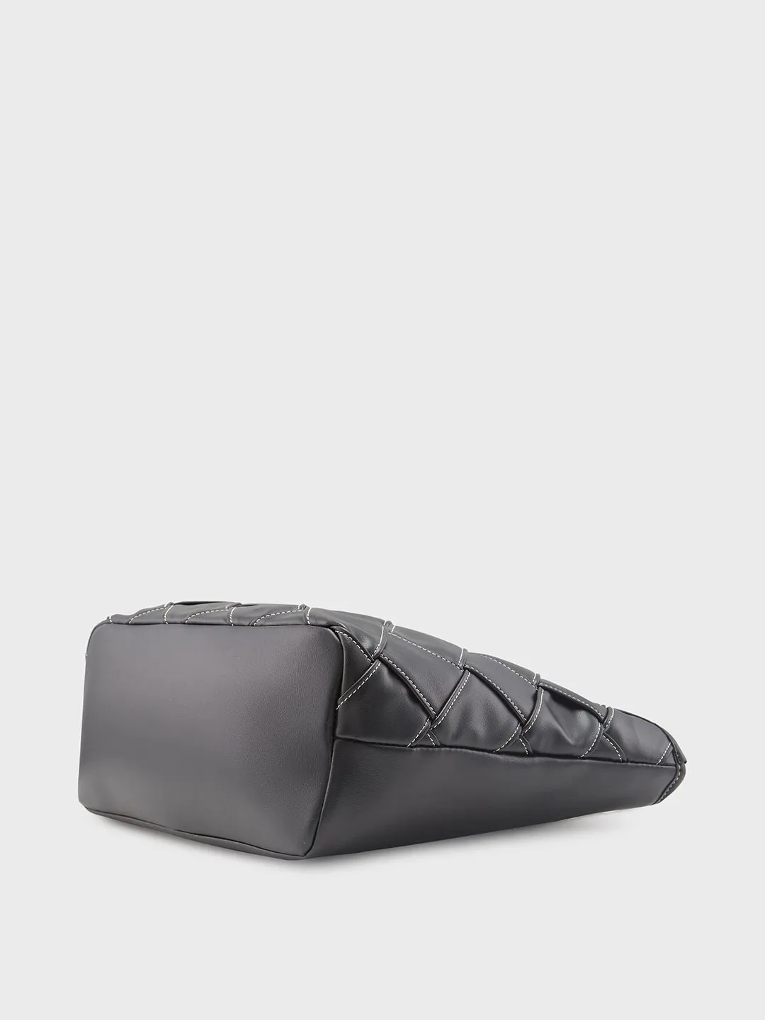 Caprese Gypsy Medium Black Tote Bag