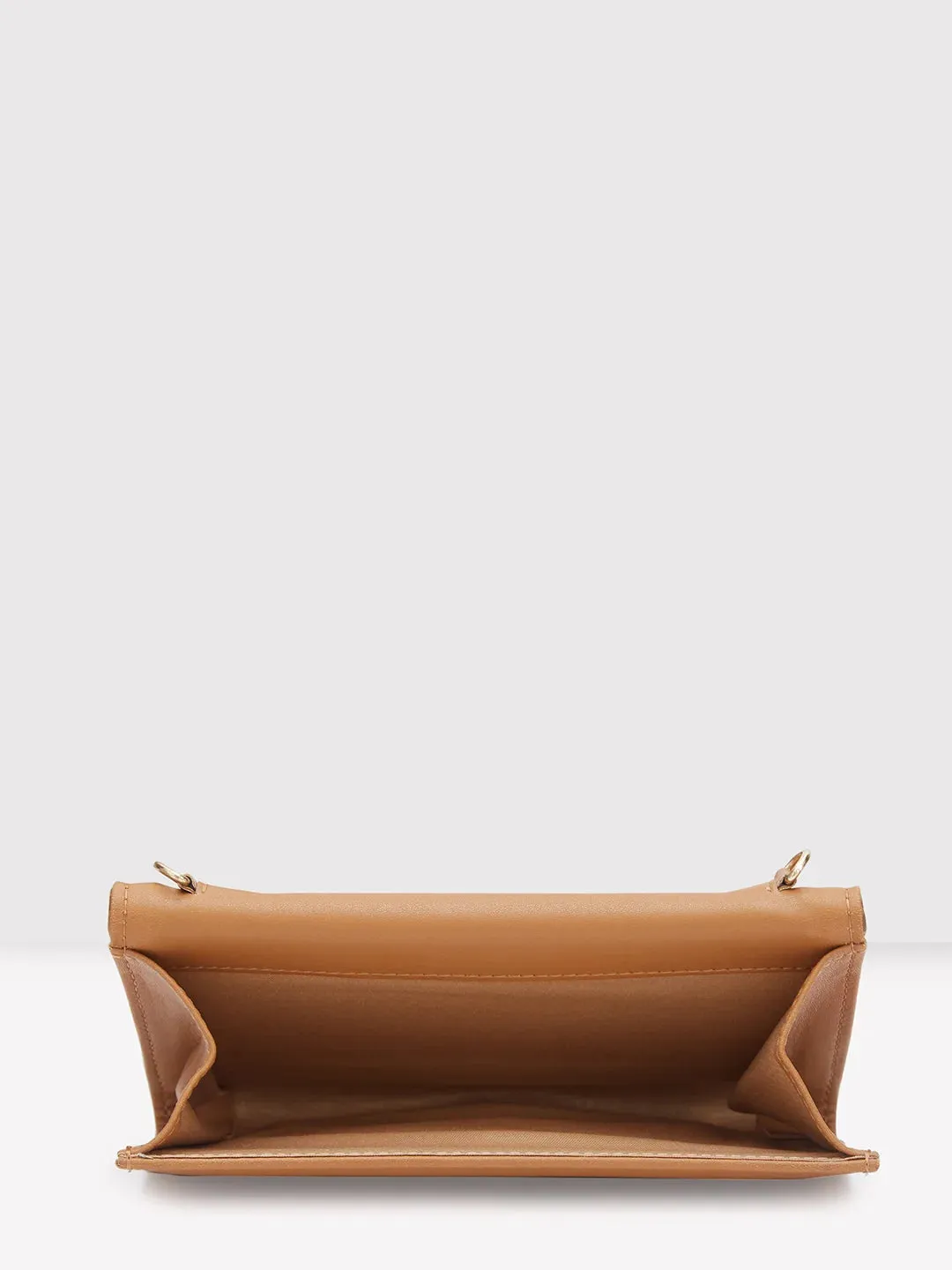 Caprese Helene Medium Tan Flapover Wallet