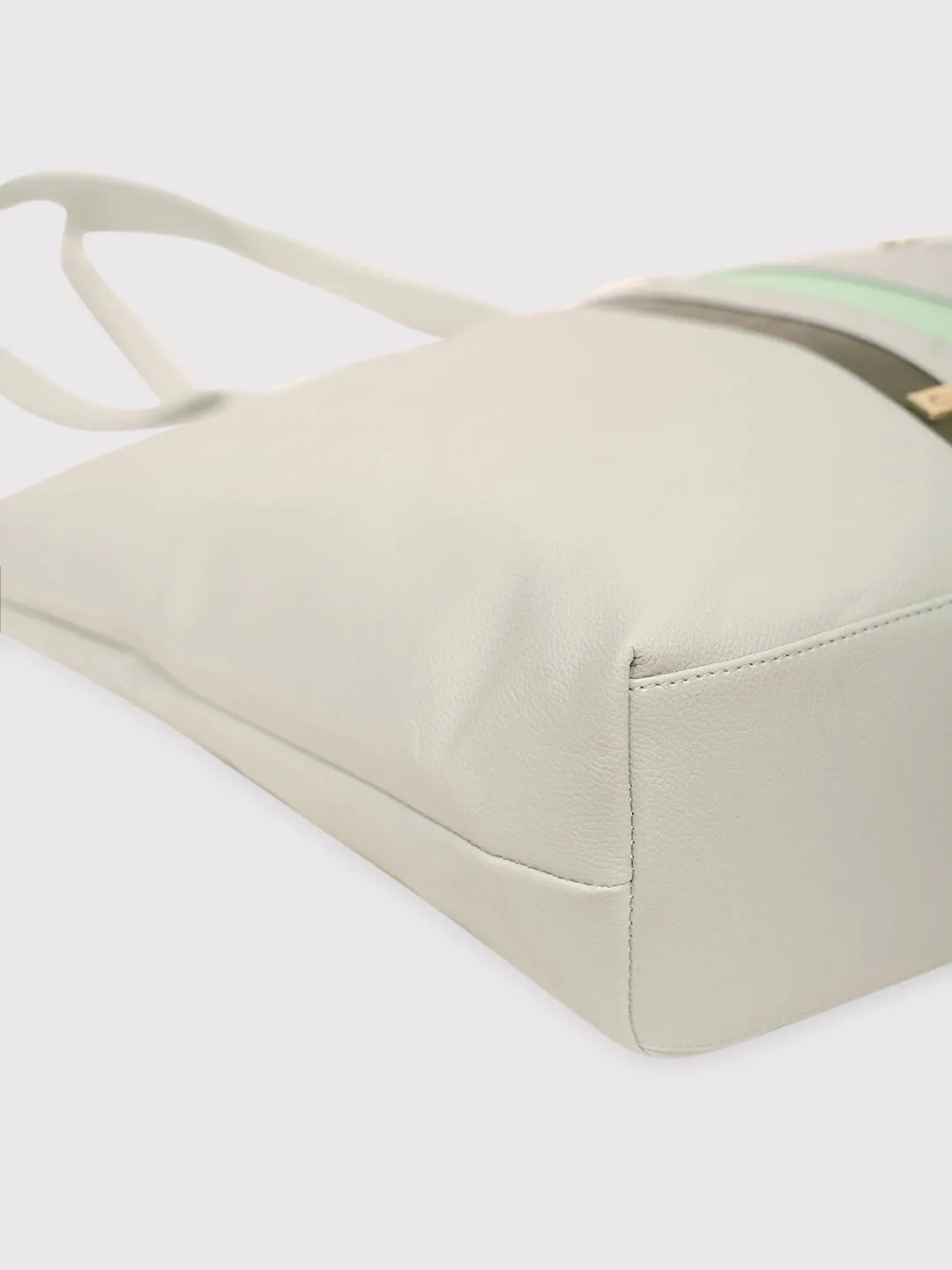 Caprese Irina Large Dull Green Tote Bag