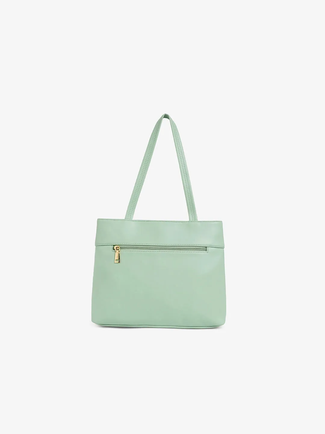 Caprese Jessica Medium Green Tote Bag