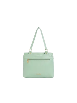 Caprese Jessica Medium Green Tote Bag