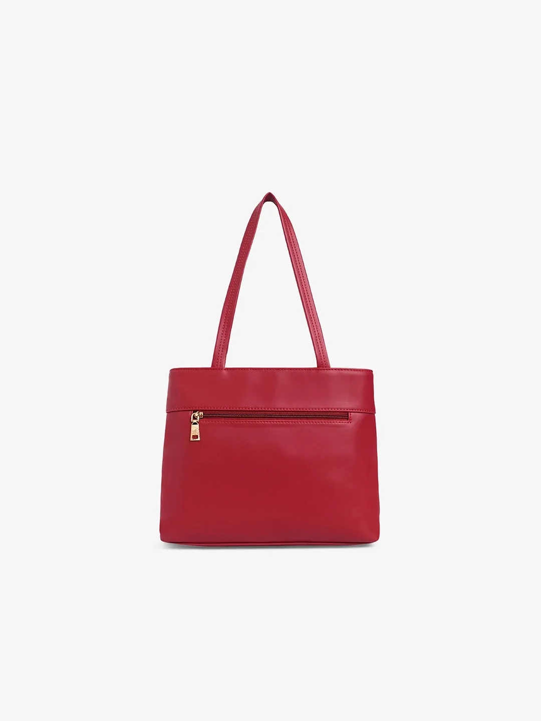 Caprese Jessica Medium Red Tote Bag