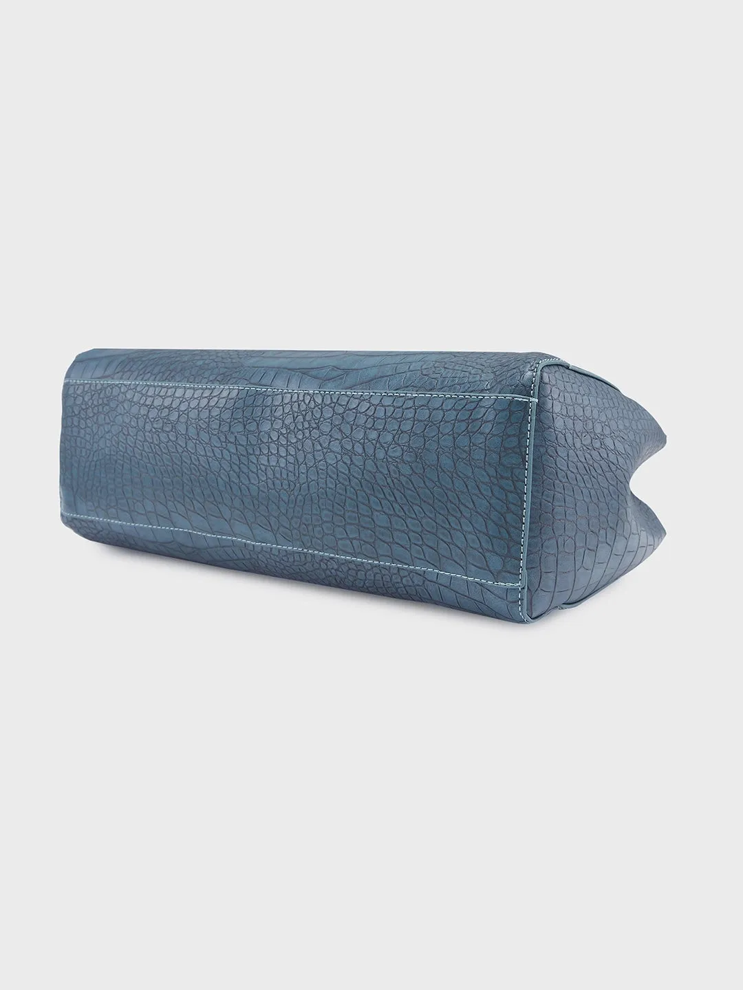 Caprese Kathey Medium Teal Tote Bag
