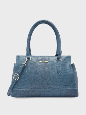Caprese Kathey Medium Teal Tote Bag