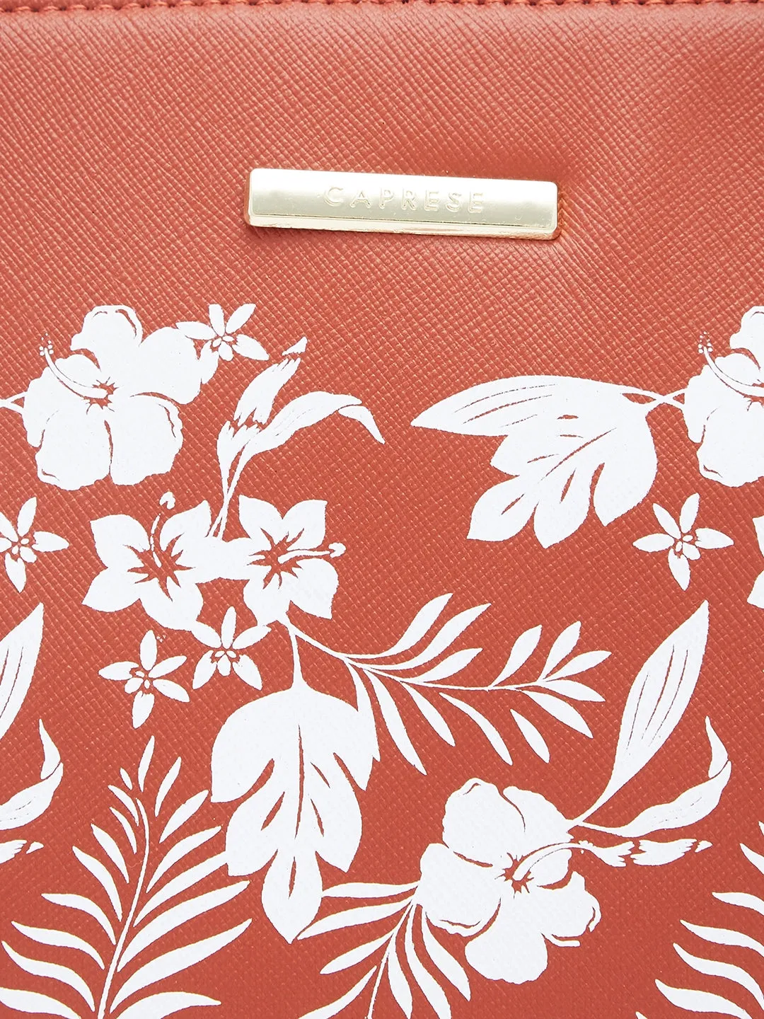 Caprese Lively Medium Dusty Coral Tote Bag