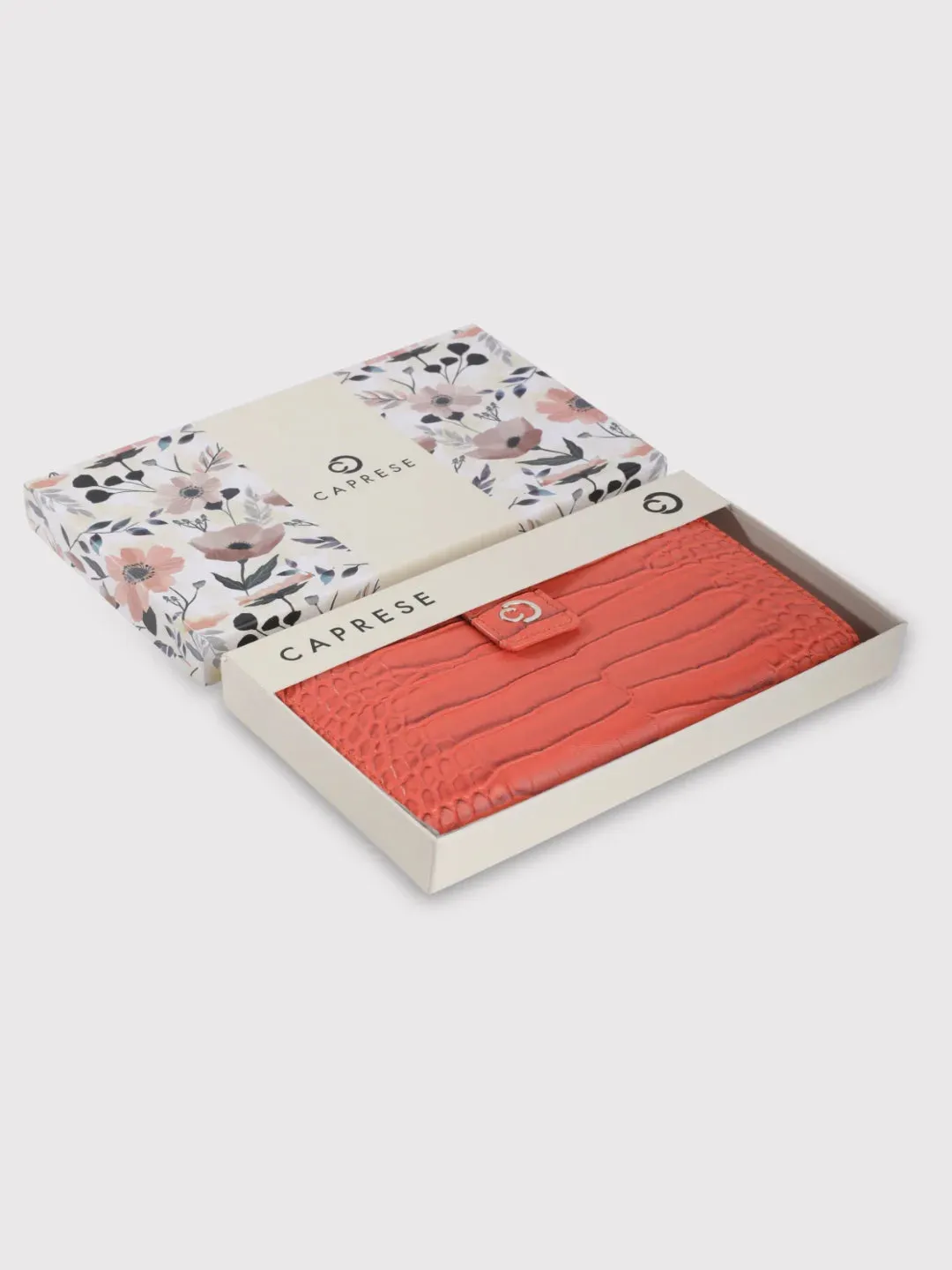 Caprese Luna Medium Orange Bifold Wallet