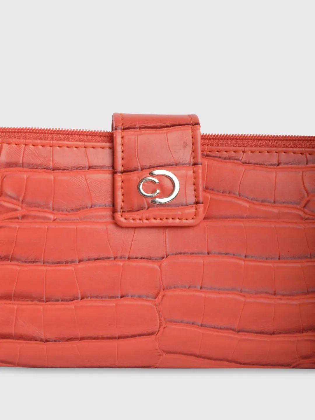 Caprese Luna Medium Orange Bifold Wallet