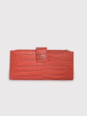 Caprese Luna Medium Orange Bifold Wallet