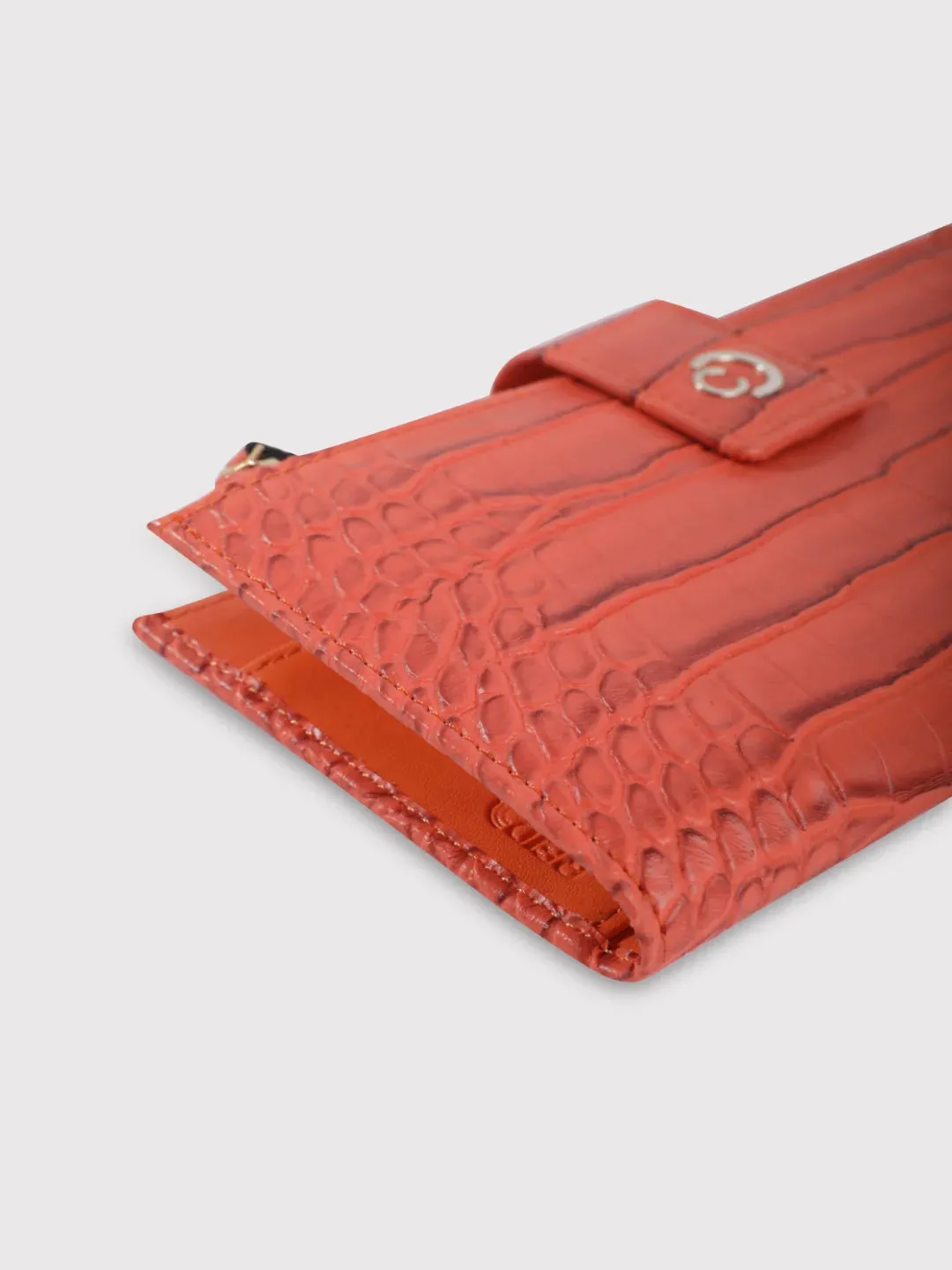 Caprese Luna Medium Orange Bifold Wallet