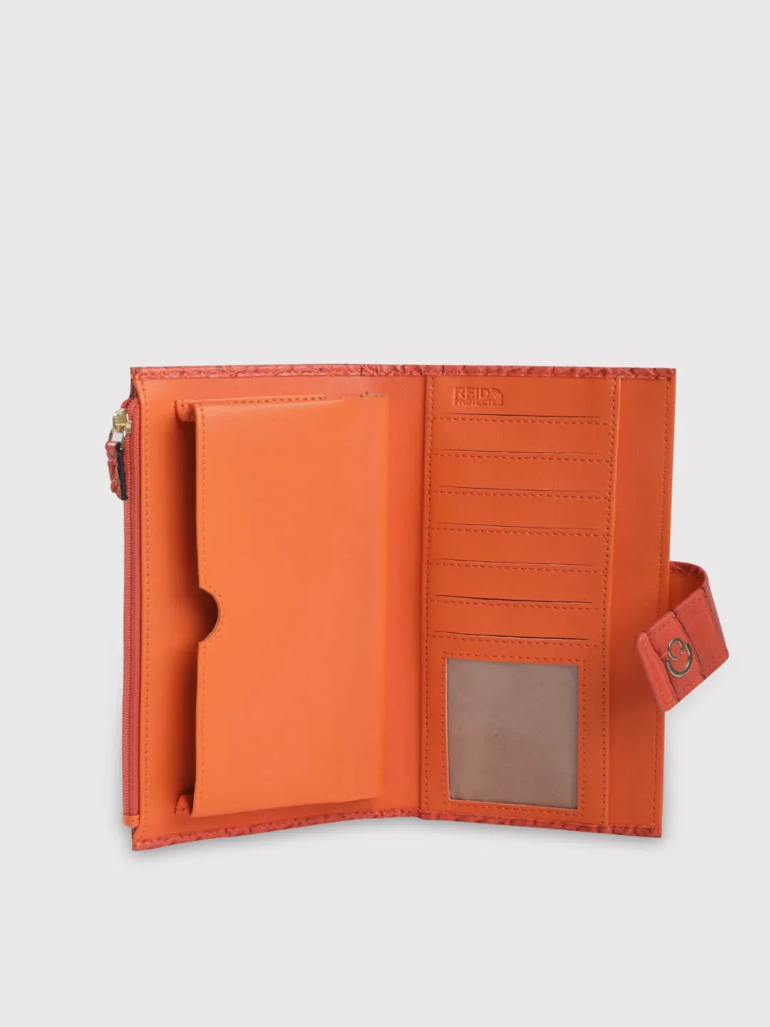 Caprese Luna Medium Orange Bifold Wallet