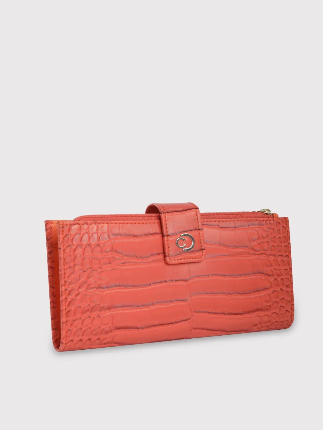 Caprese Luna Medium Orange Bifold Wallet
