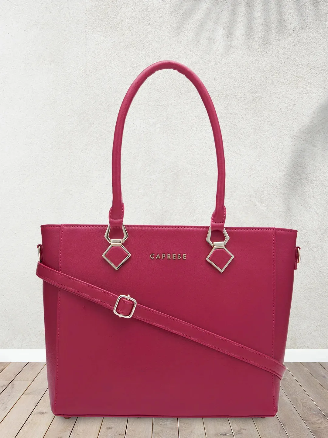 Caprese Lydia Medium Raspberry Pink Tote Bag