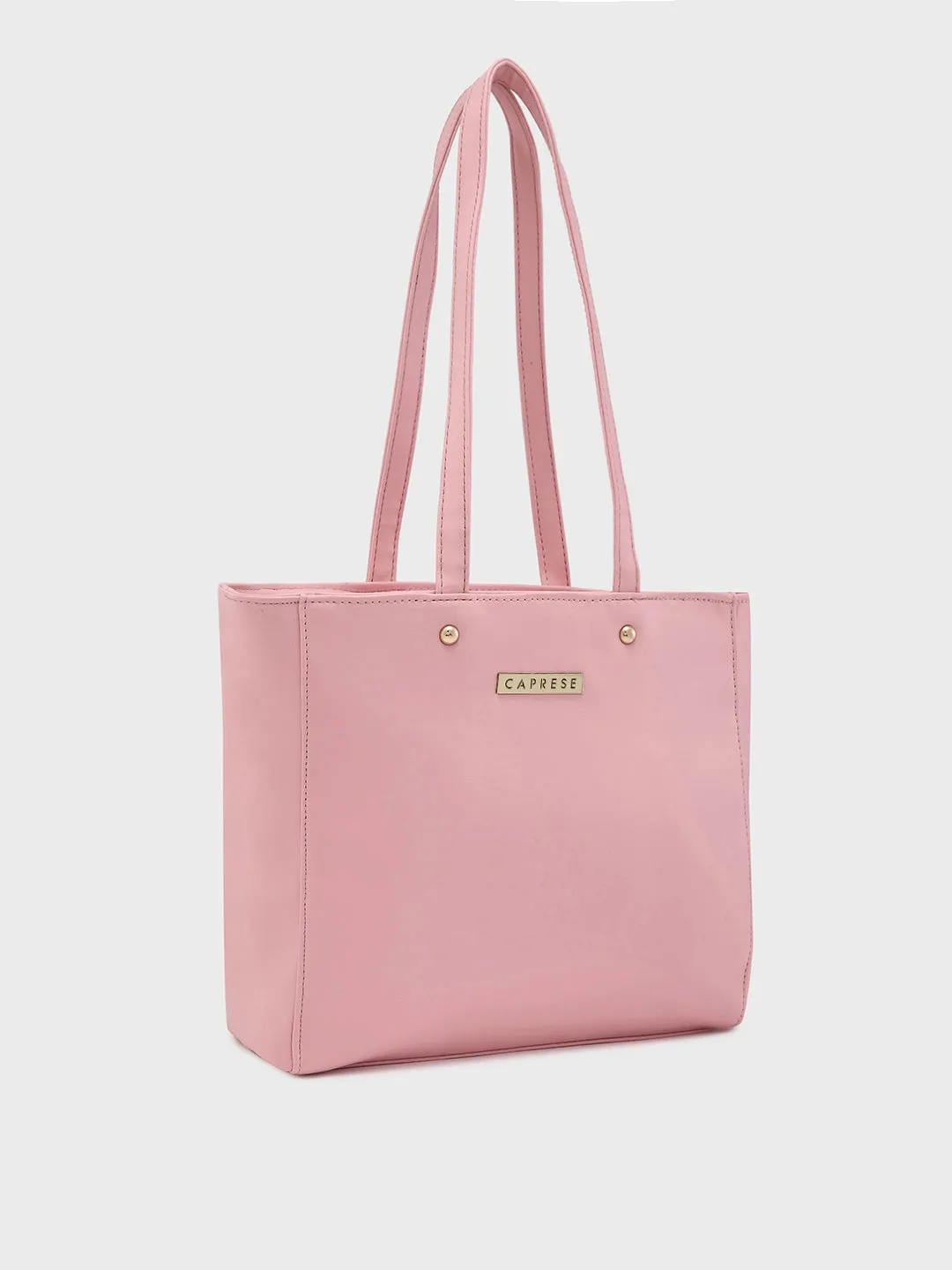 Caprese Meraki Medium Blush Tote Bag