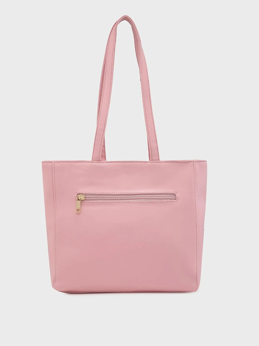 Caprese Meraki Medium Blush Tote Bag