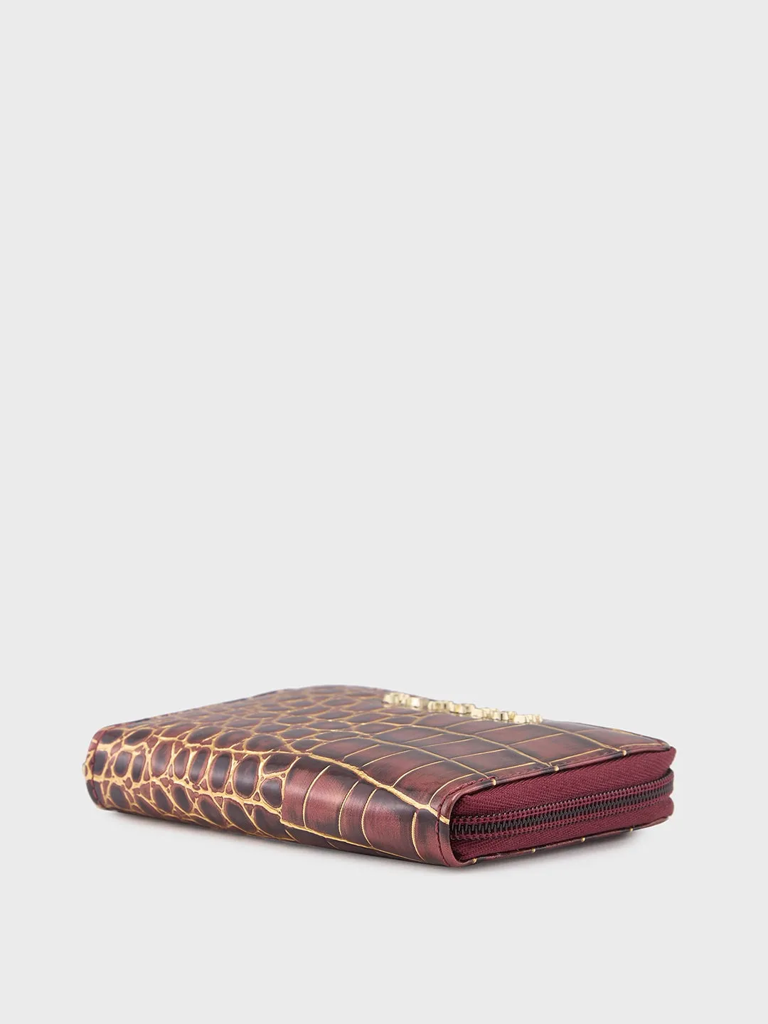 Caprese Miranda Small Burgundy Zip Around Wallet