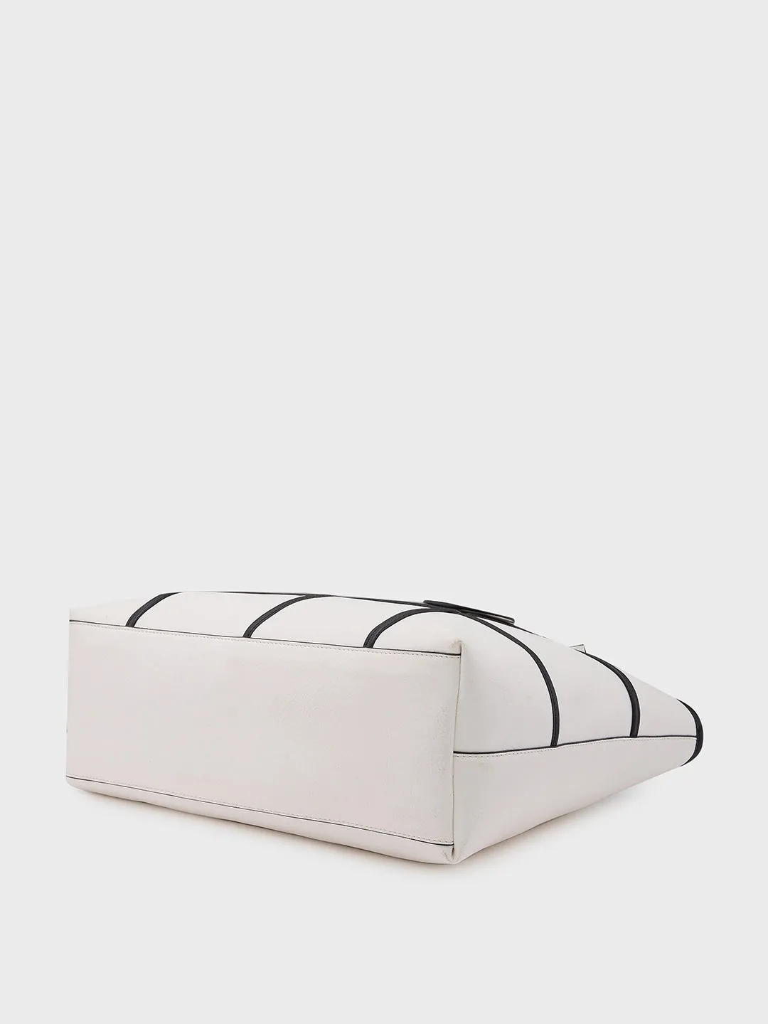 Caprese Modica Medium White Tote Bag