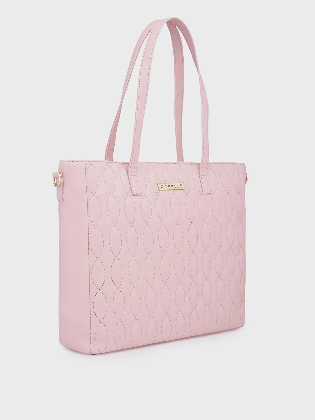 Caprese Mubi Small Blush Tote Bag