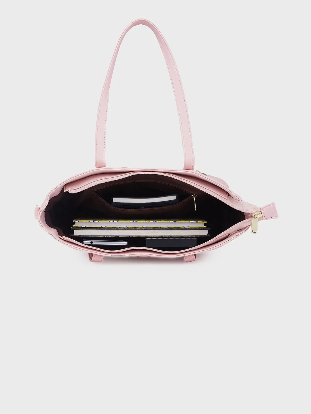 Caprese Mubi Small Blush Tote Bag