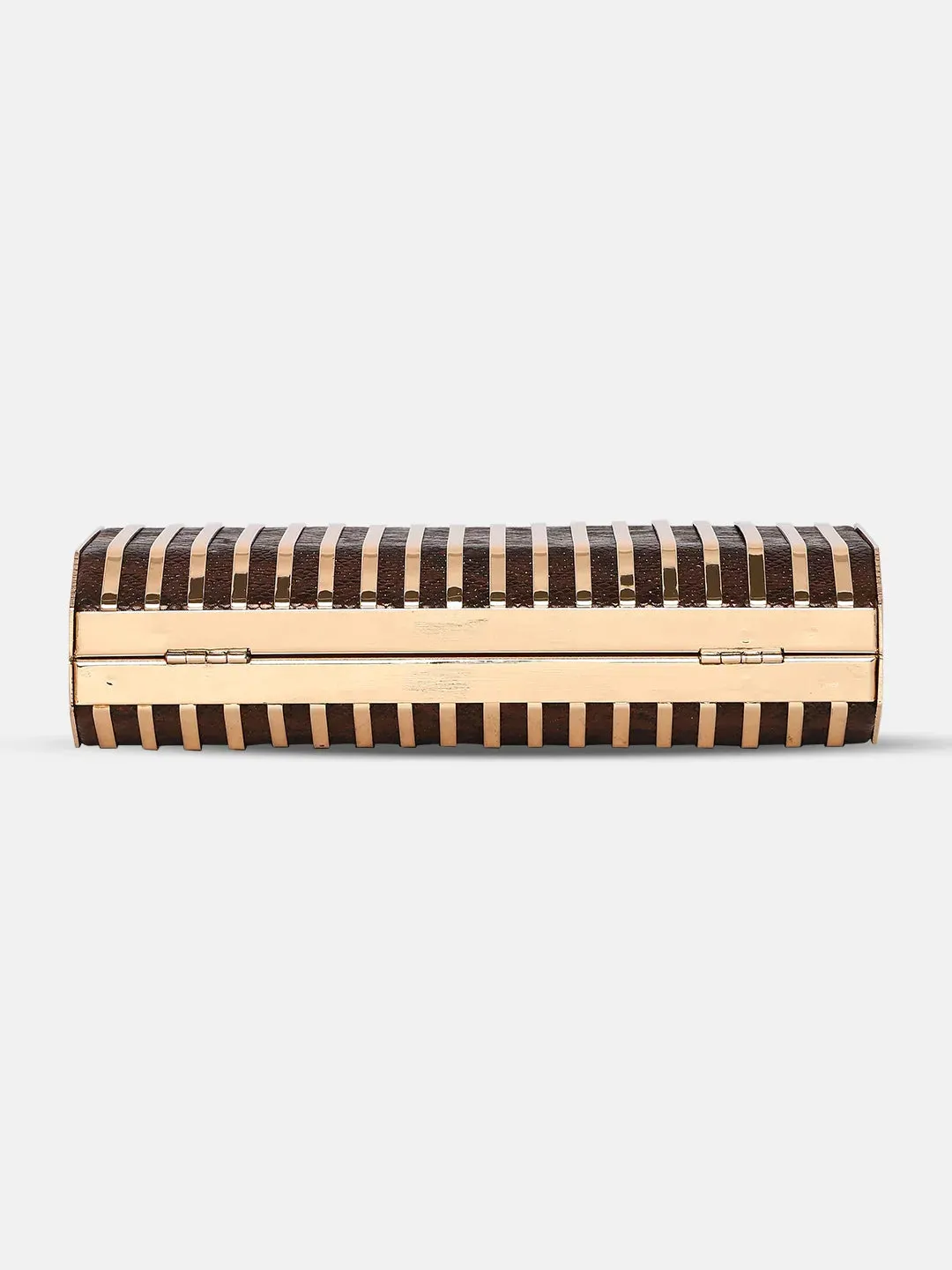 Caprese Party Carly Small Brown Clutch