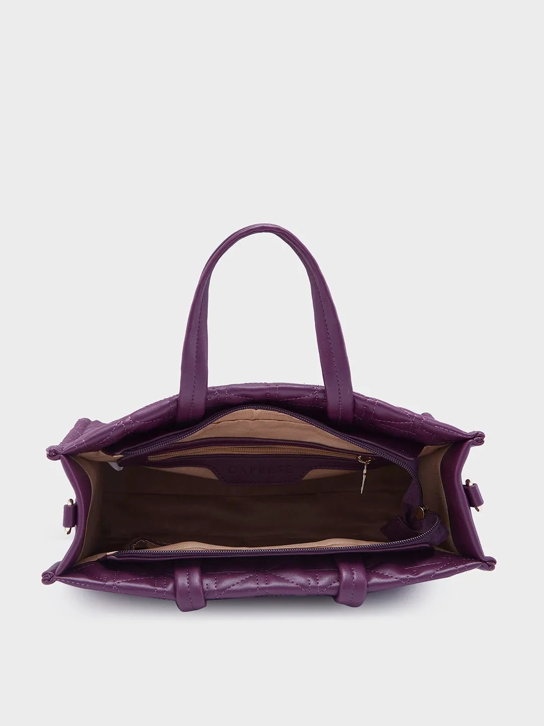 Caprese Ritva Medium Violet Tote Bag