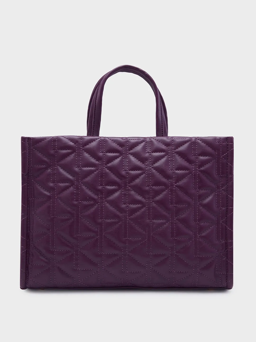 Caprese Ritva Medium Violet Tote Bag