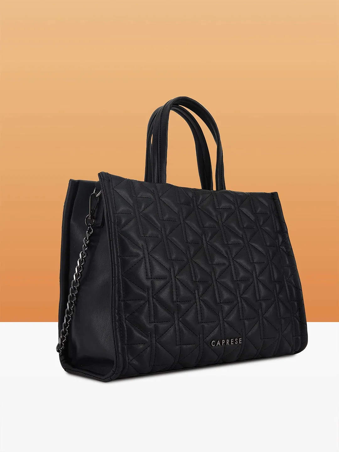 Caprese Ritva Tote Medium Black Bag