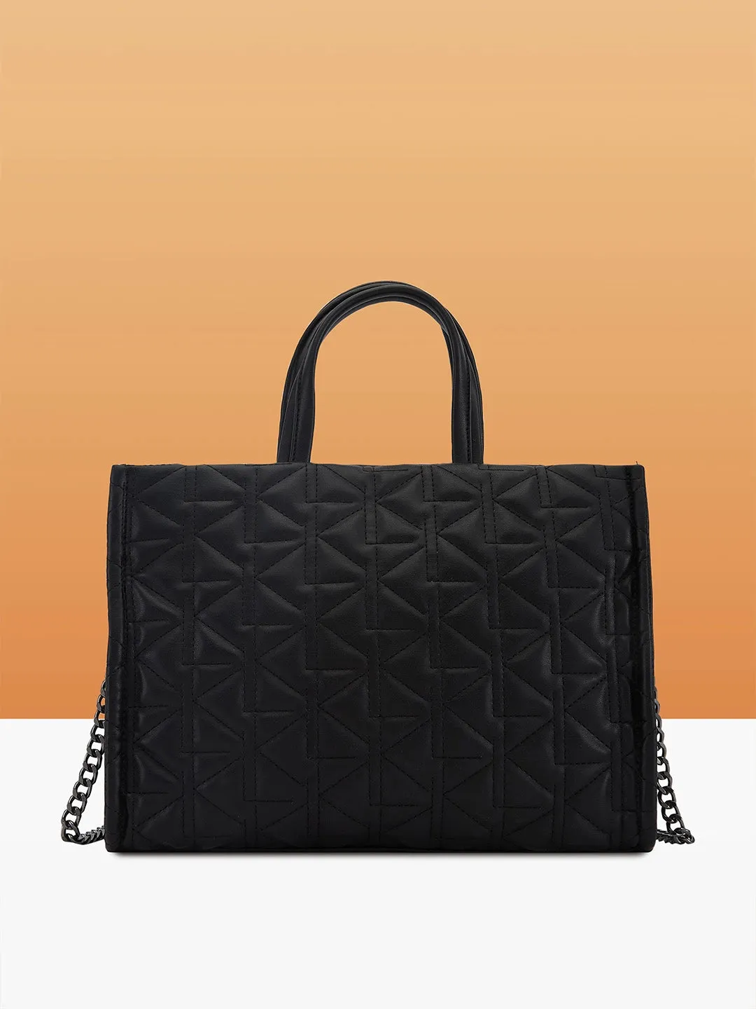 Caprese Ritva Tote Medium Black Bag