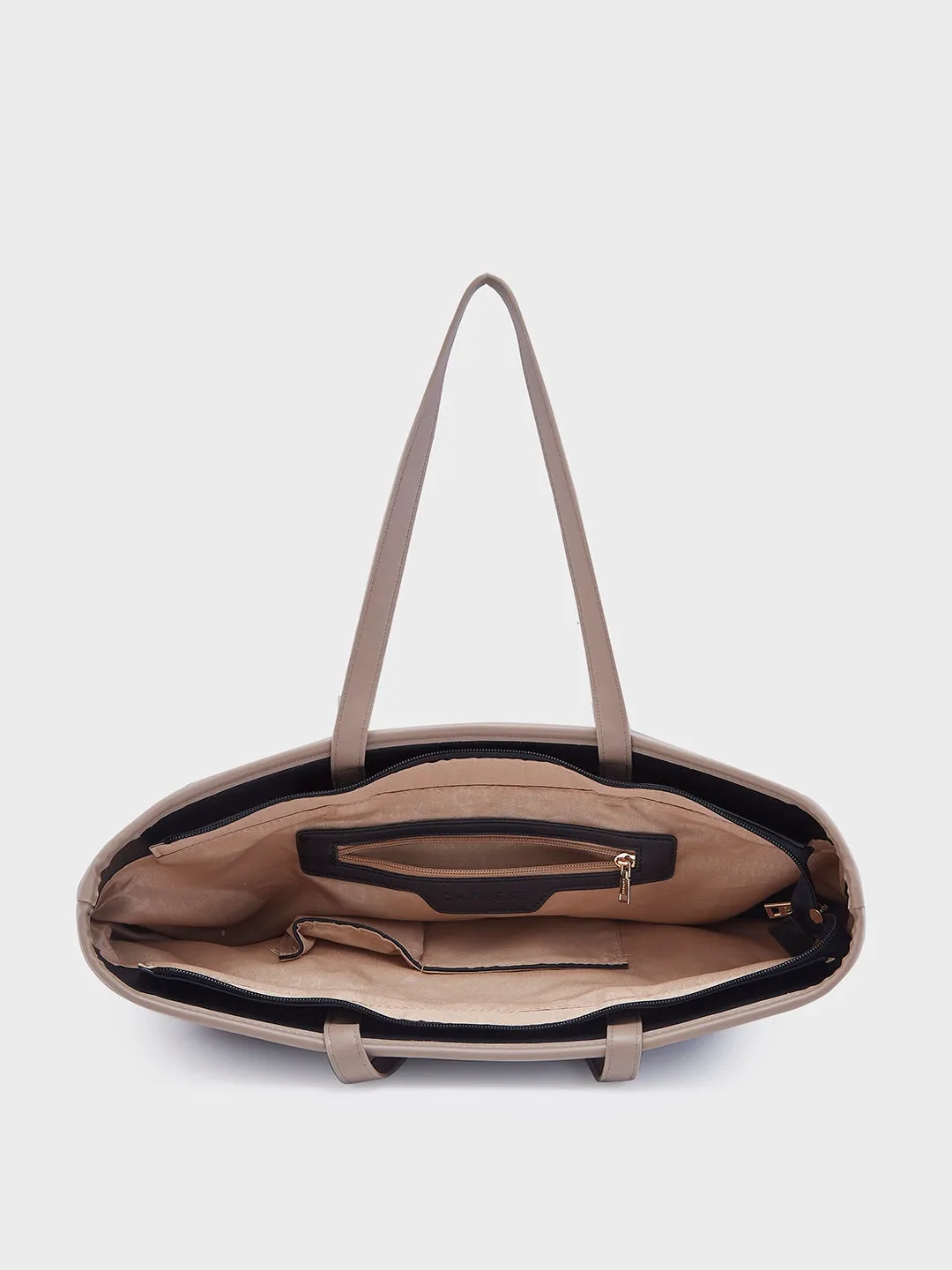 Caprese Roberta Large Black Tote Bag
